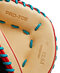Wilson A2000 Fall 2024 PF33 33" Catcher Glove Black/Tan/Red/Green RHT