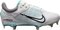 Nike Hyperdiamond 4 White/Teal Metal Cleats