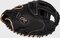Rawlings R9 Softball 33" Catcher Glove Black RHT