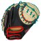 Wilson A2000 Fall 2024 PF33 33" Catcher Glove Black/Tan/Red/Green RHT