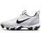 Nike Trout 9 White/Pure Platinum/Black Low Rubber Cleats