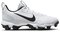 Nike Trout 9 White/Pure Platinum/Black Low Rubber Cleats