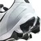 Nike Trout 9 White/Pure Platinum/Black Low Rubber Cleats Beeball
