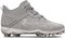 Under Armour Harper 8 Pro Grey High Rubber Cleats