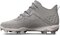 Under Armour Harper 8 Pro Grey High Rubber Cleats Beeball