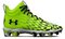 Under Armour Spotlight 3 Neon Green High Rubber Cleats