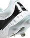 Nike Huarache Elite 4 Low White/Black Metal Cleats