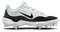 Nike Huarache Elite 4 Low White/Black Metal Cleats