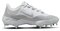 Nike Huarache Elite 4 Low Wolf Grey/White Metal Cleats