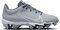 Nike Hyperdiamond 4 Grey Rubber Cleats Beeball