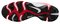 Nike Hyperdiamond 4 White/Scarlet Rubber Cleats Beeball