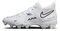 Nike Menace 3 White High Rubber Cleats