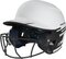 Rawlings Mach Ice Softball Batting Helmet Senior White/Black