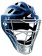 Champro Pro-Plus Catcher Helmet Silver Adult Navy