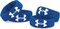 Under Armour 1" Wristbands 4-Pack Royal