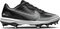 Nike Huarache Varsity 4 Black/Grey/White Metal Cleats