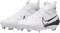 Nike Huarache NXT White/Black High Metal Cleats