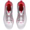 Under Armour Harper 7 White/Scarlet Metal Cleats