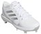 Adidas Pure Hustle 2 White/Silver Metal Cleats