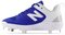 New Balance SMVELOB3 Royal/White Metal Cleats