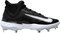 Nike Huarache Elite 4 Black High Metal Cleats