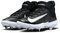 Nike Huarache Elite 4 Black High Metal Cleats