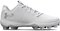 Under Armour Glyde 2 RM White Low Rubber Cleats