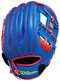 Wilson A200 10" Youth Glove Royal/Red RHT