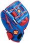 Wilson A200 10" Youth Glove Royal/Red LHT