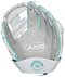 Wilson A200 10" Youth Glove Silver/White/Teal RHT