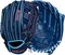 Wilson A500 12" Infield/Pitcher Glove Navy/Baby Blue RHT