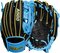 Wilson A500 10.5" Infield Glove Black/Baby Blue/Yellow RHT