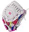 Wilson A440 11" Youth Infield Glove White/Pink/Tie-Dye RHT