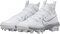 Nike Huarache NXT White/Grey High Rubber Cleats