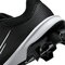 Nike Hyperdiamond 4 Pro Black/White Low Rubber Cleats