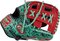 Rawlings Heart of the Hide 11.5" Infield Glove Scarlet/Black/Mint RHT