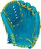 Rawlings Heart of the Hide 12" Pitcher Glove Teal/Yellow RHT