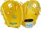 Rawlings Heart of the Hide 11.5" Infield Glove Yellow/Blue RHT