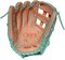 SSK Pro Custom 12.5" Outfield Glove Salmon/Mint LHT