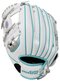 Wilson A200 10" Youth Glove Silver/White/Teal LHT