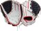 Easton Professional Collection Softball Color Splash 12" All-Round Glove White/Navy/Red RHT