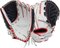 Easton Professional Collection Softball Color Splash 12.5" All-Round Glove White/Navy/Red RHT