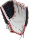 Easton Professional Collection Softball Color Splash 12.5" All-Round Glove White/Navy/Red RHT
