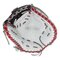 Easton Professional Collection Softball Color Splash 13" First Base Glove White/Navy/Red RHT