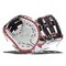 Easton Professional Collection Softball Color Splash 13" First Base Glove White/Navy/Red RHT