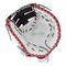 Easton Professional Collection Softball Color Splash 13" First Base Glove White/Navy/Red RHT
