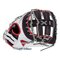 Easton Professional Collection Softball Color Splash 13" First Base Glove White/Navy/Red RHT