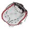 Easton Professional Collection Softball Color Splash 13" First Base Glove White/Navy/Red LHT