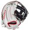 Easton Professional Collection Softball Color Splash 34" Catcher Glove White/Navy/Red RHT