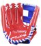 SSK Hero's Story 10.75" Youth Infield Glove Red/Royal LHT